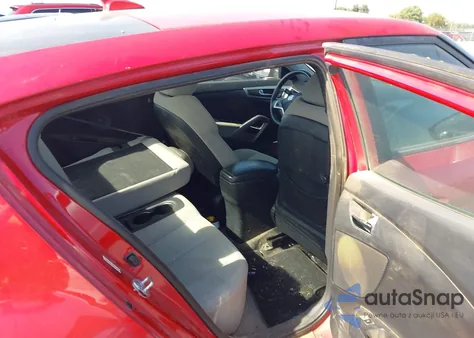 2013 Hyundai Veloster Base W/Gray from USA, damaged, VIN KMHTC6AD6DU110151